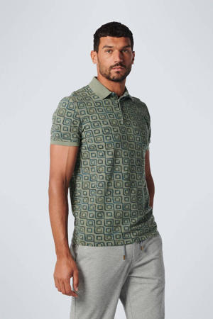 polo met all over print light army
