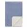 Noppies Teddy Fancy Dot reversible ledikantdeken teddy 100x140 cm Colony Blue