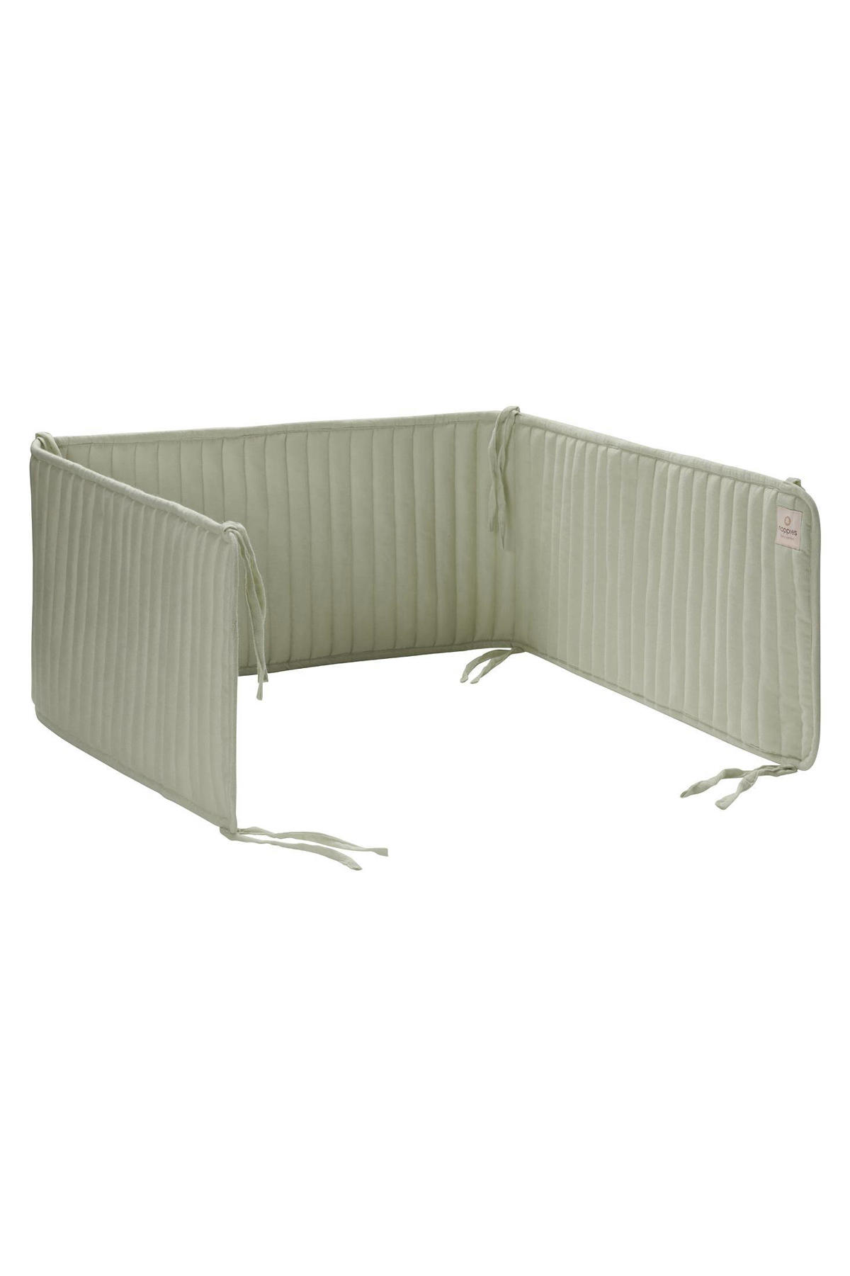 Noppies Quilted muslin bedboxbumper Puritan Gray wehkamp