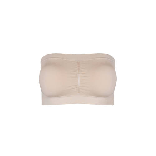 MAGIC Bodyfashion niet-voorgevormde strapless bandeau bh lichtbeige afbeelding