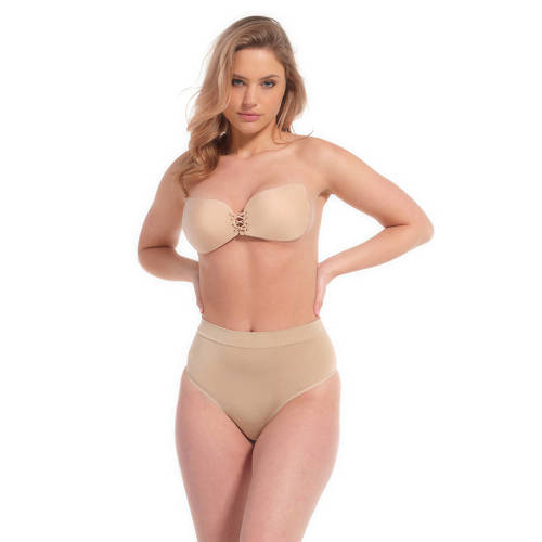 MAGIC Bodyfashion medium corrigerende string Comfort beige afbeelding