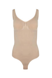 thumbnail: MAGIC Bodyfashion licht corrigerende stringbody Low Back lichtbeige