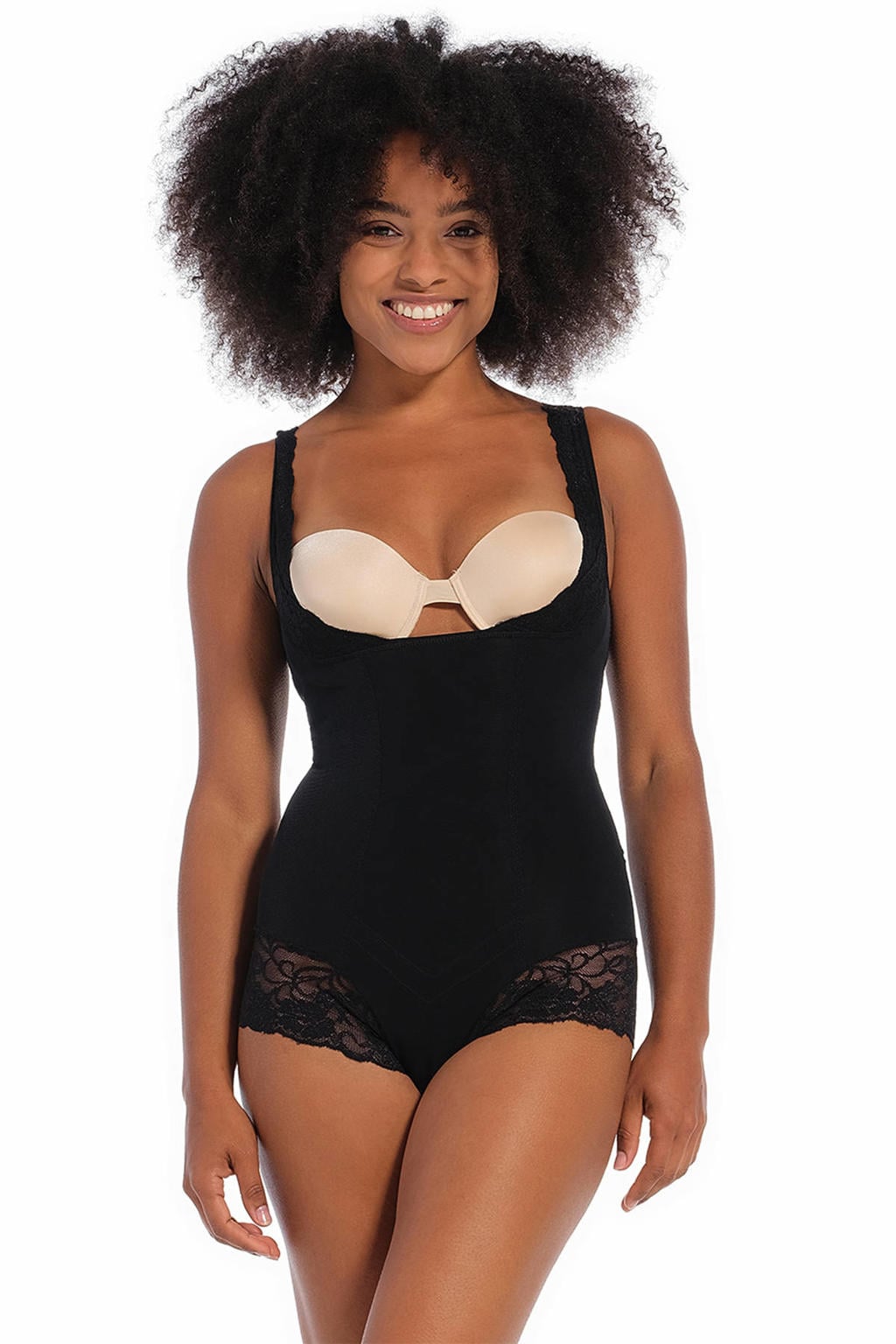 MAGIC Bodyfashion medium corrigerende body Super Control zwart
