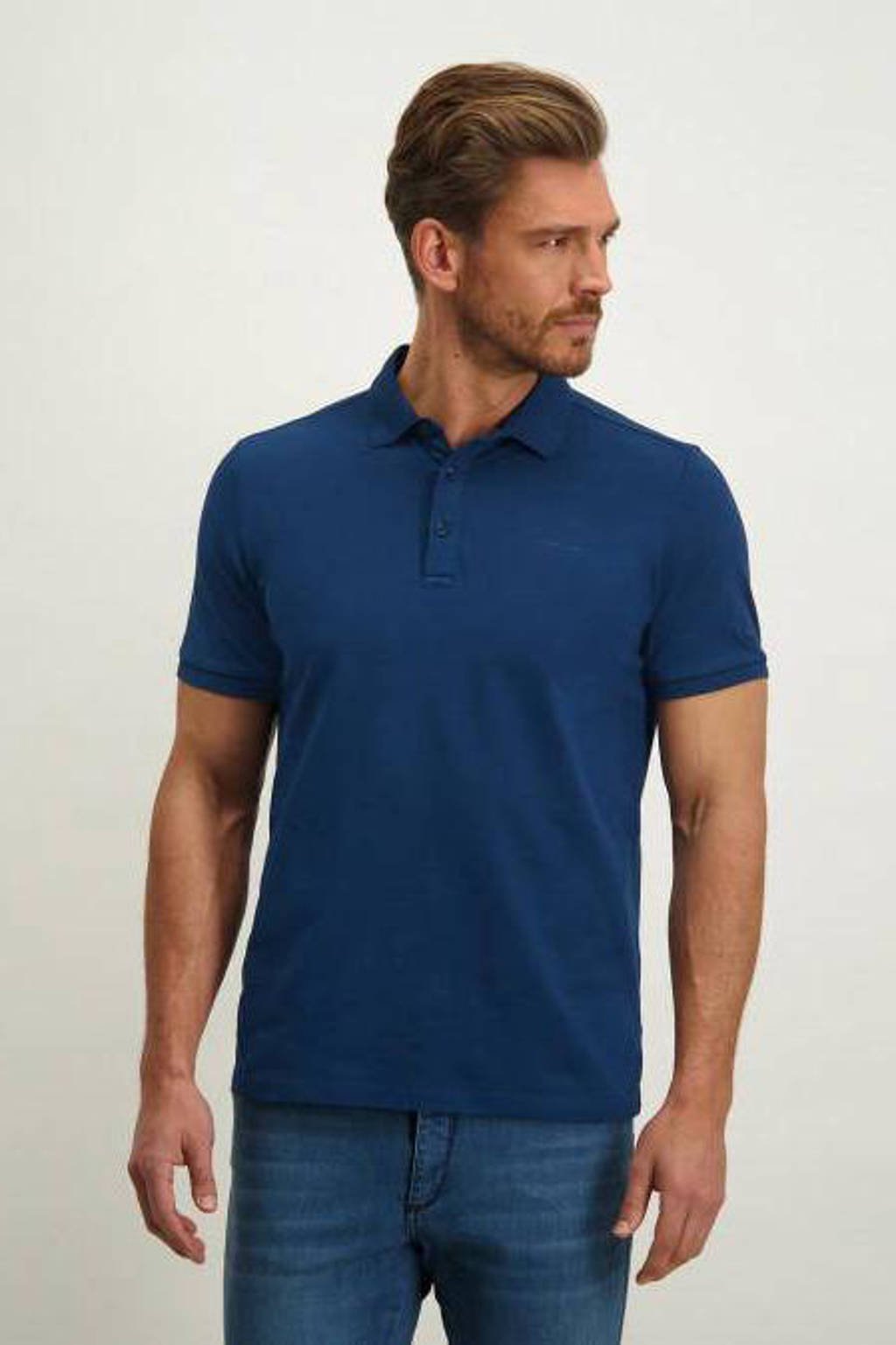 Kobalt Blauwe Polo Blauw State Of Art Regular Fit Polo Kobalt Wehkamp