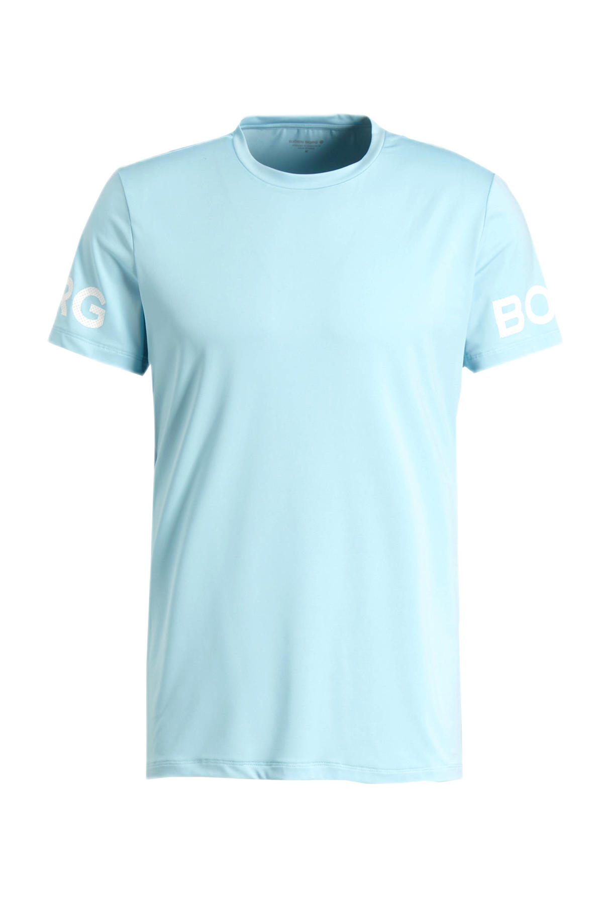 Björn Borg T-shirt lichtblauw | wehkamp