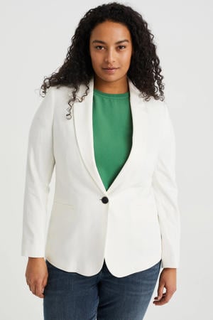 getailleerde blazer wit