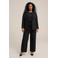 WE Fashion Curve aansluitende blazer zwart