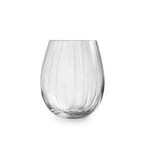 Plisse waterglas  (set van 4)