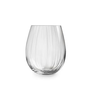 Plisse waterglas (set van 4)