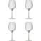 Royal Leerdam Plisse wijnglas (set van 4)