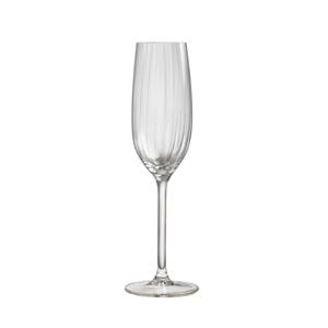 Plisse champagneflute (set van 4)
