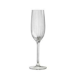 Plisse champagneflute (set van 4)