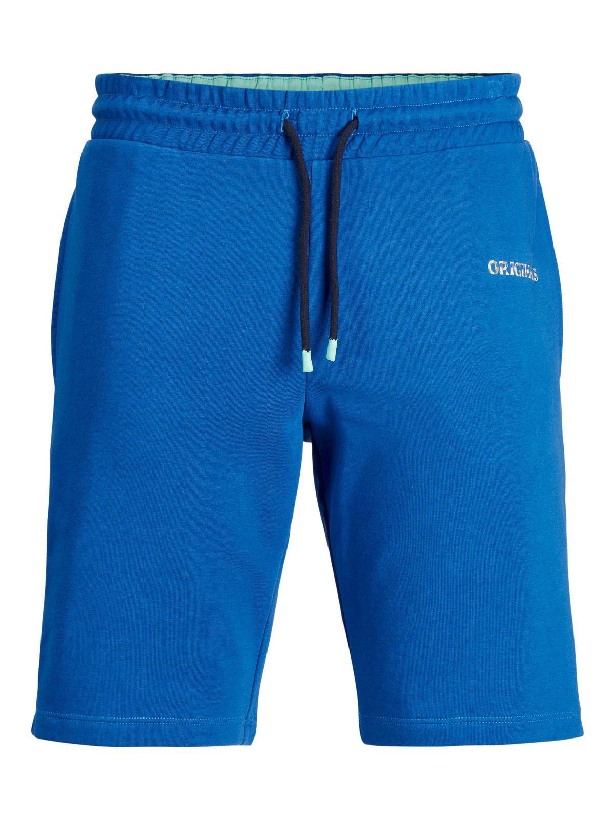 JACK & JONES PANTS STUDIO regular fit short JPSTFRESH nautical blue