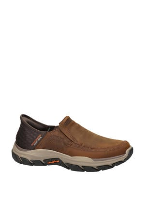 Respected nubuck slip-in cognac