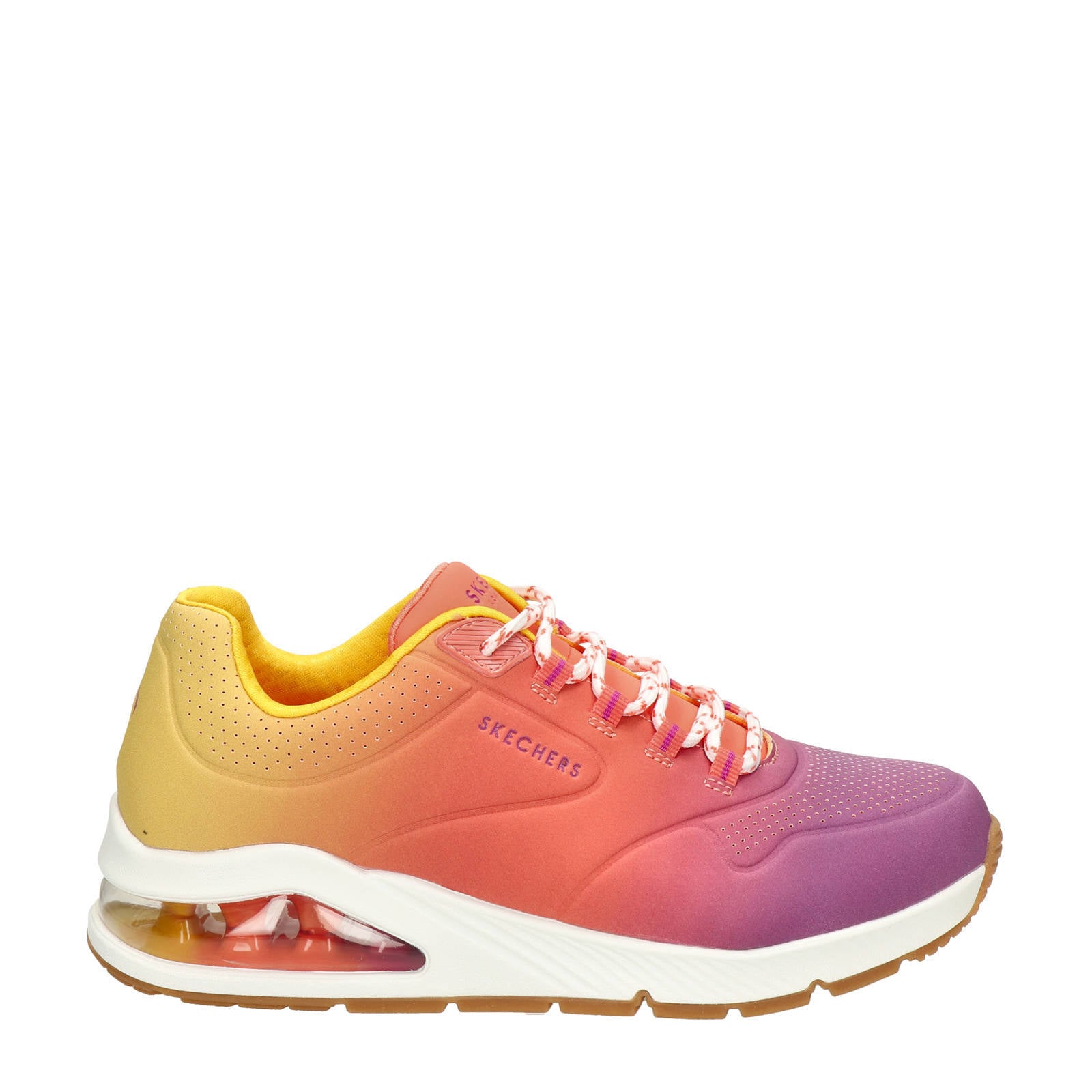Street uno 2 sneakers oranje/geel | wehkamp