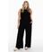 YOEK singlet DOLCE van travelstof zwart