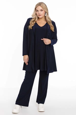 singlet DOLCE van travelstof donkerblauw