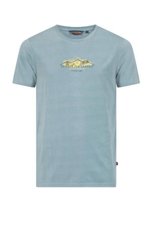 outdoor T-shirt Philip grijsblauw