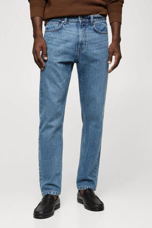 straight fit jeans changeant blauw