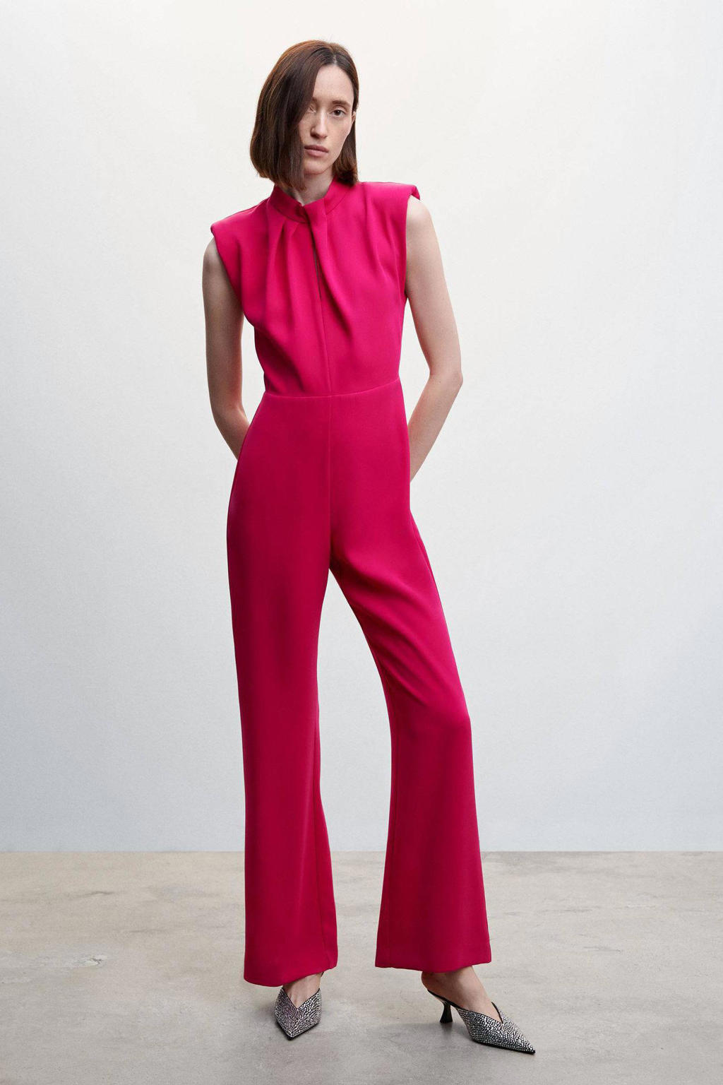 Mango jumpsuit roze kopen? in huis wehkamp