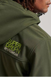 thumbnail: Superdry CODE Trekker softshell jas dark moss