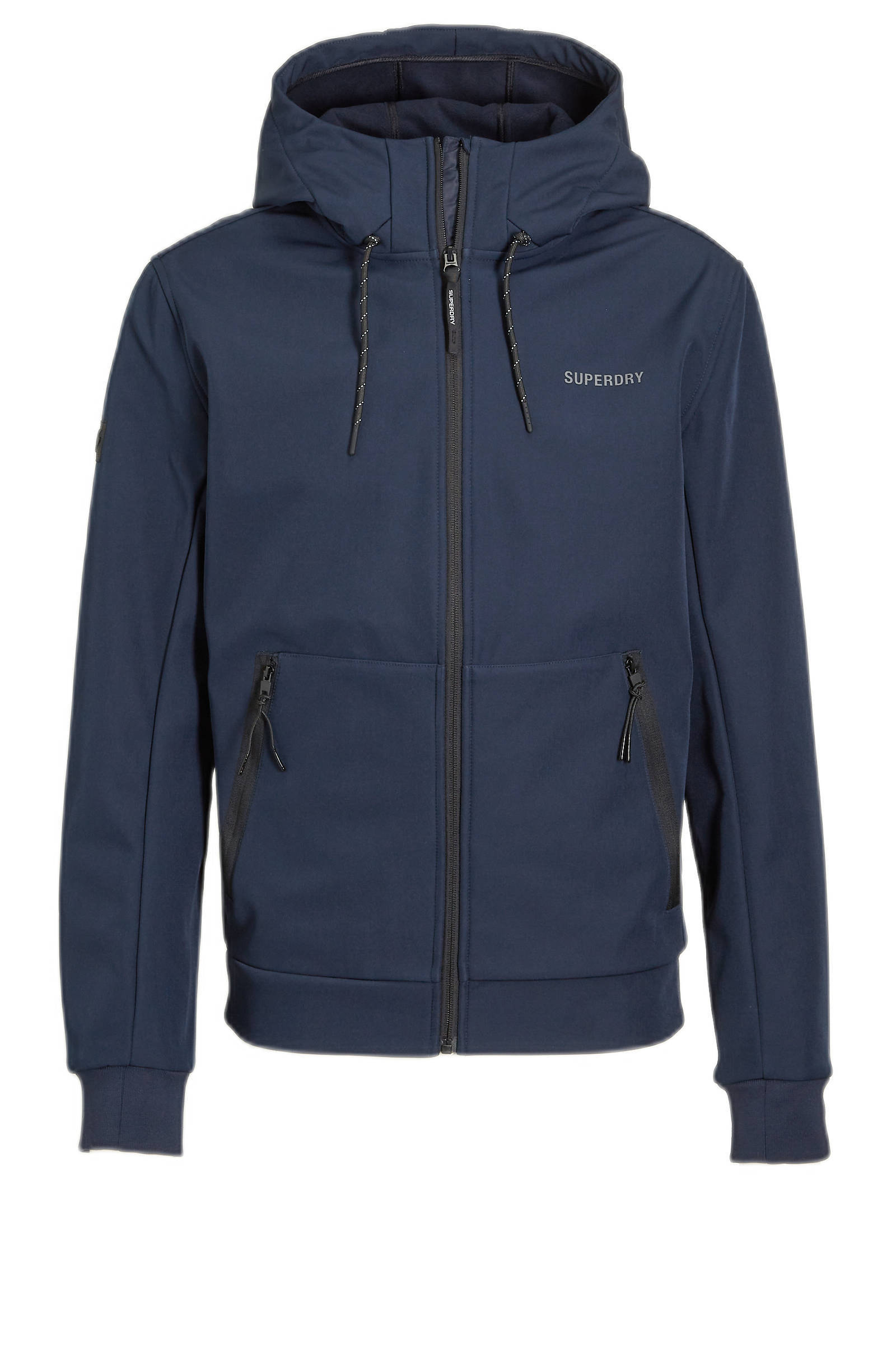 Superdry CODE Trekker softshell jas eclipse navy wehkamp