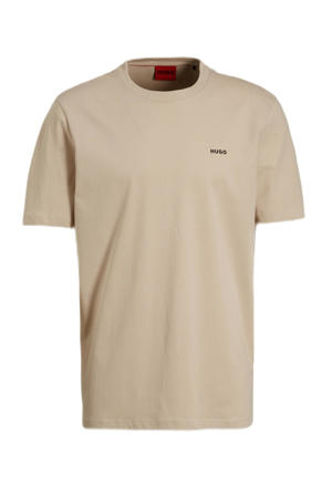 regular fit T-shirt light beige
