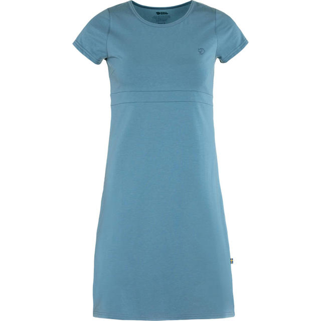 Kudde solide Bediening mogelijk Fjällräven outdoor jurk blauw | wehkamp