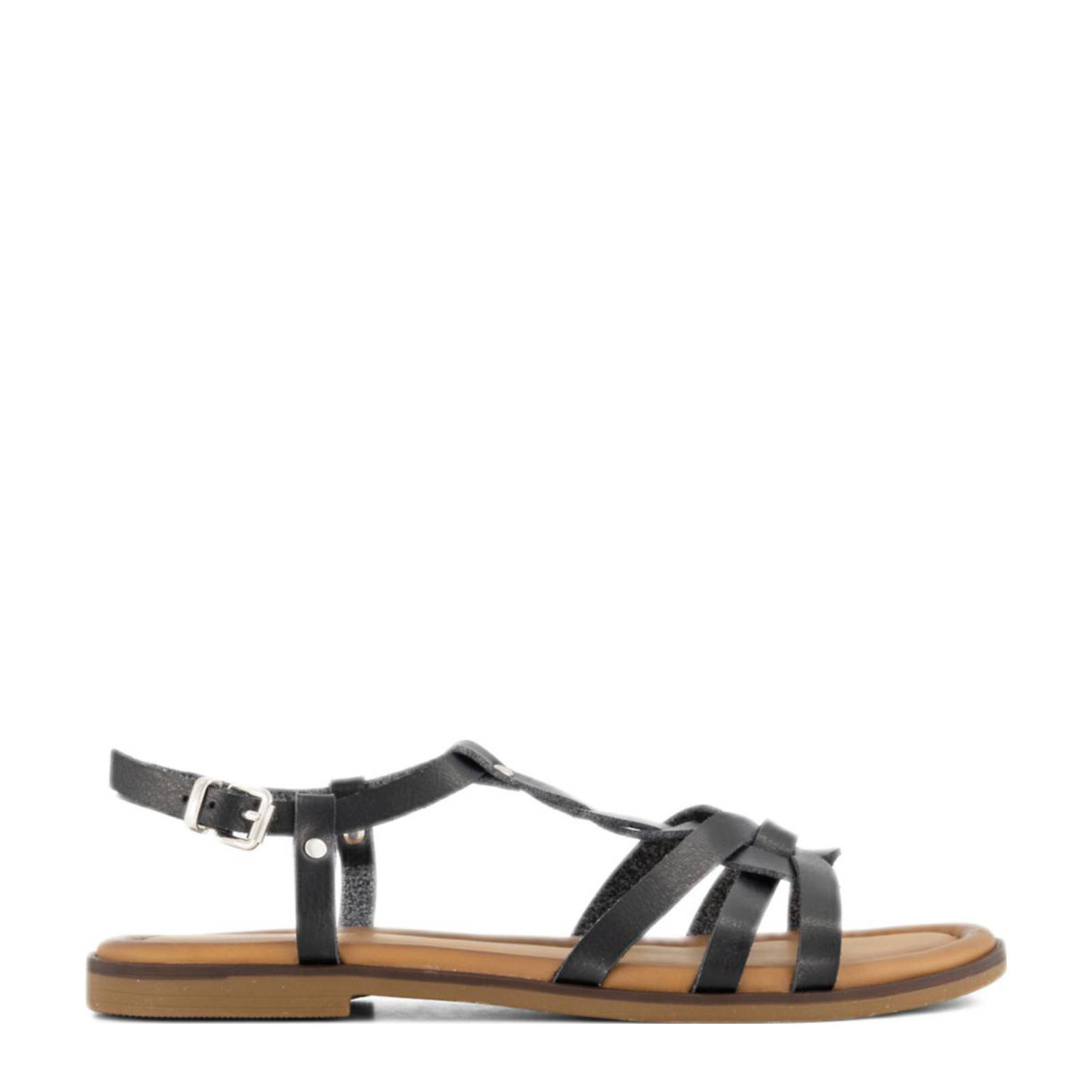 Graceland sandalen zwart | wehkamp