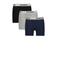 Raizzed boxershort Nora - zwart/grijs melange/d.blauw (set van 3)