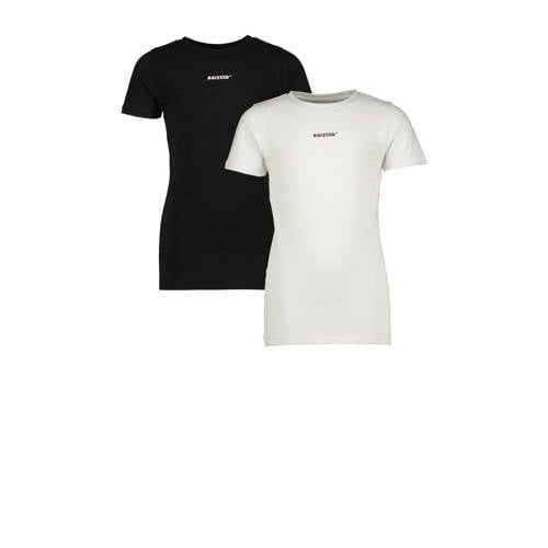 Raizzed T-shirt Nora - set van 2 zwart/wit afbeelding