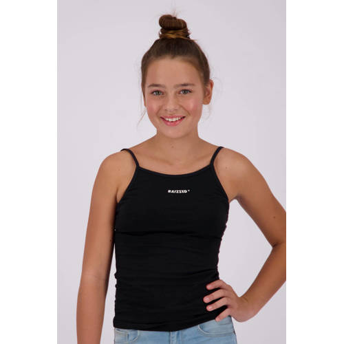 Raizzed singlet Nora - set van 2 zwart/grijs melange afbeelding