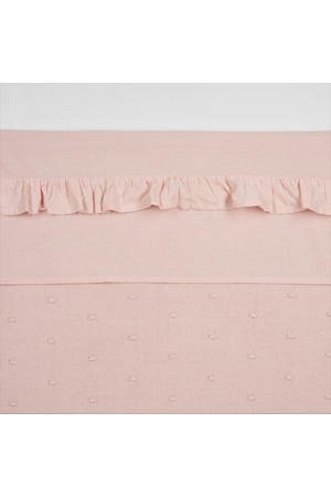 baby ledikantlaken Ruffle 100x150 Soft Pink
