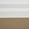 Meyco baby ledikantlaken Ruffle 100x150 Offwhite