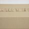 Meyco baby ledikantlaken Ruffle 100x150 Sand