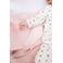 Meyco baby wieglaken Ruffle 75x100 Soft Pink