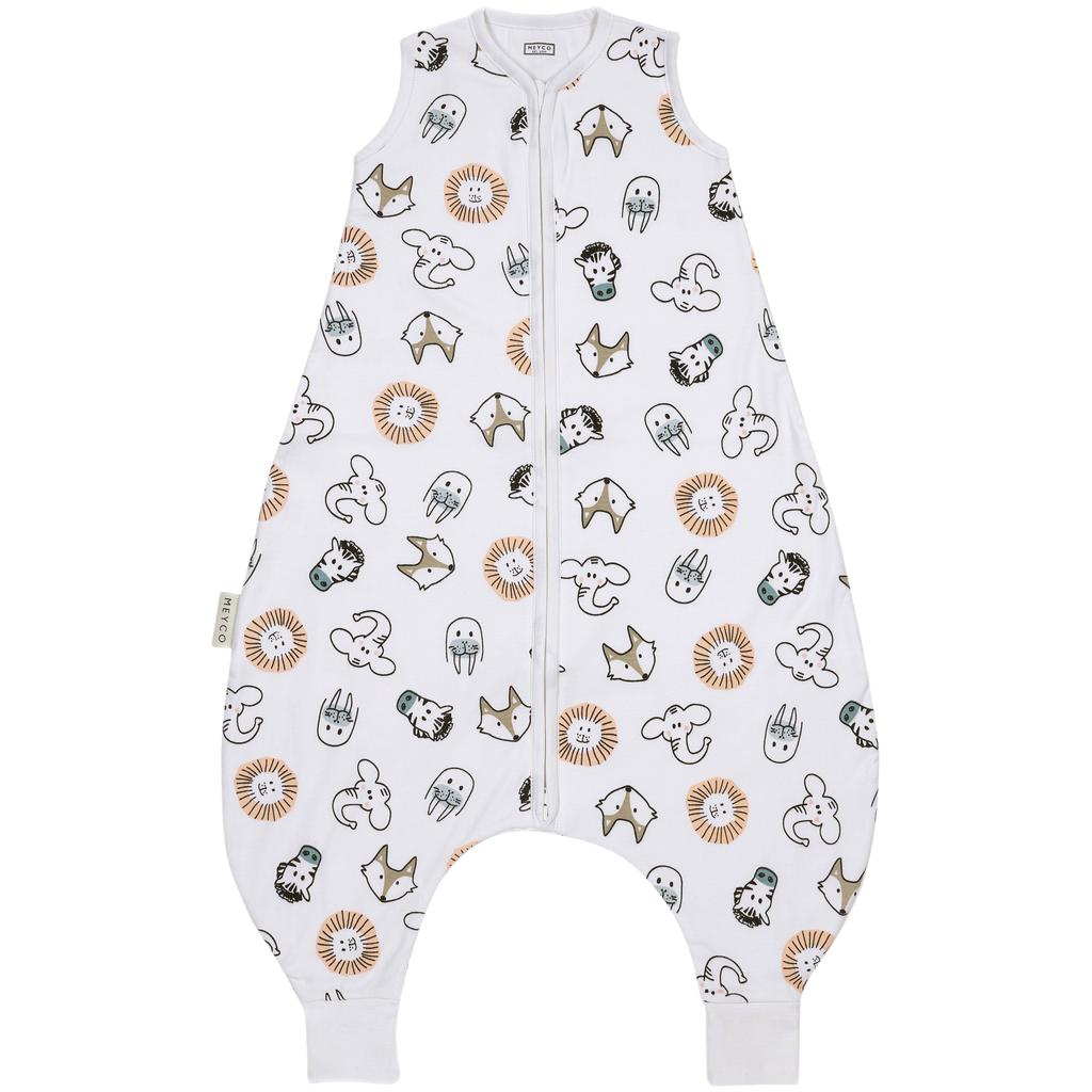 Meyco baby jumper slaapoverall Animal Multicolour