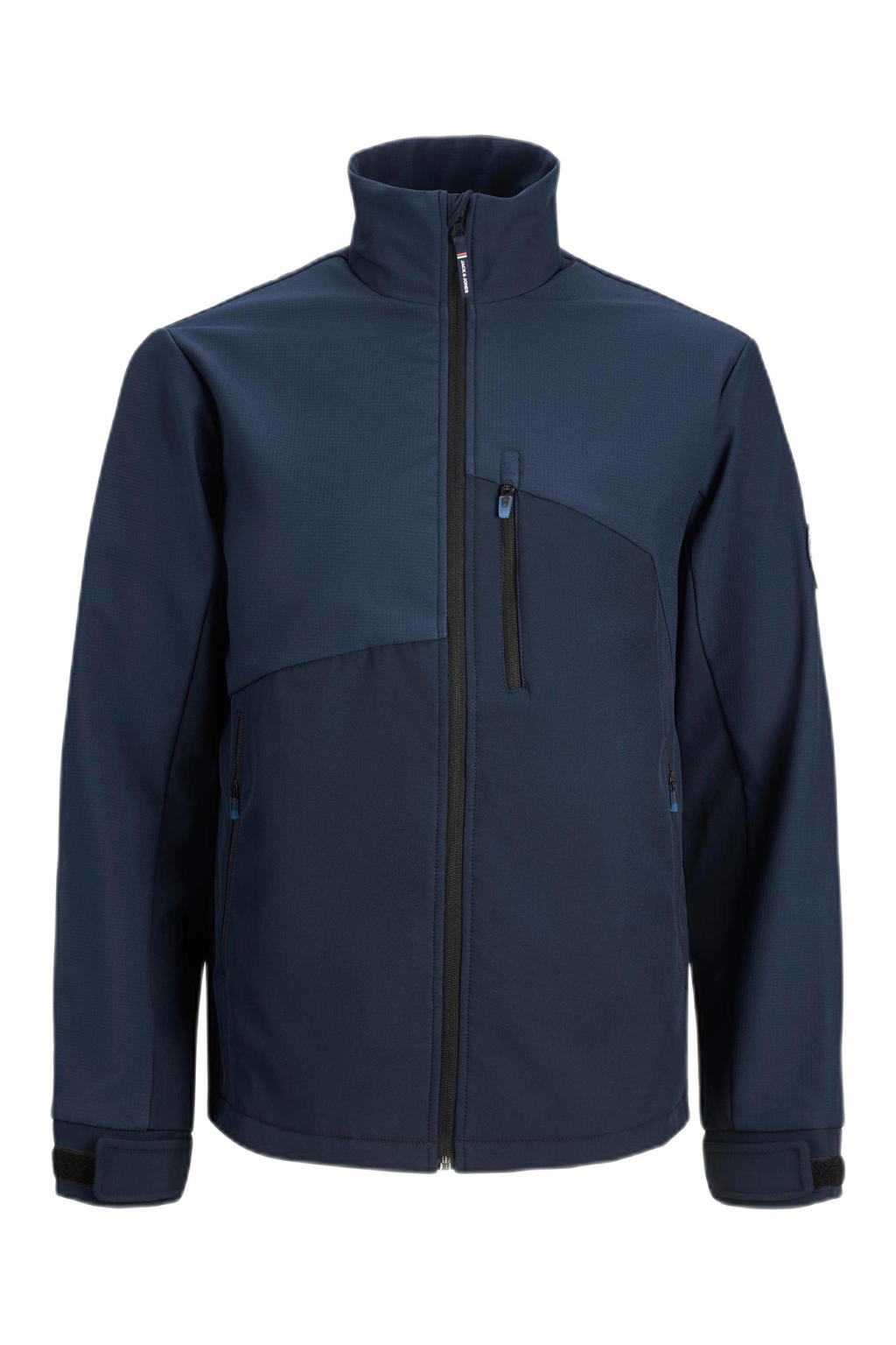 JACK & JONES PLUS SIZE softshell jas JJEBASIC Plus Size groen | wehkamp