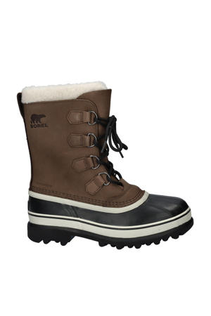 Caribou leren snowboots bruin