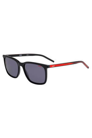 zonnebril 1027 S zwart/rood
