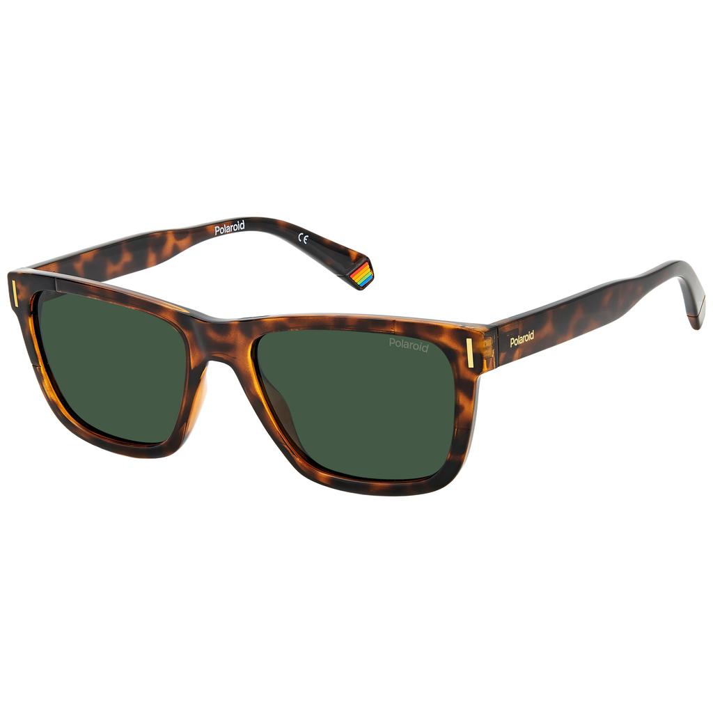 Polaroid zonnebril 6186 S met tortoise print bruin
