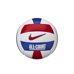Volleybal All Court wit/rood/blauw