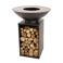 RedFire Onyx plancha BBQ Ø80 cm - incl. beschermhoes
