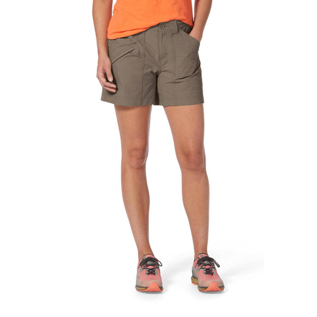 kaki korte broek dames