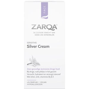 Wehkamp Zarqa Silver Cream Sensitive gezichtscreme - 30 ml aanbieding