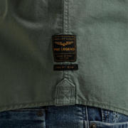 thumbnail: PME Legend regular fit overhemd met linnen groen