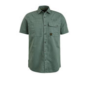 thumbnail: PME Legend regular fit overhemd met linnen groen