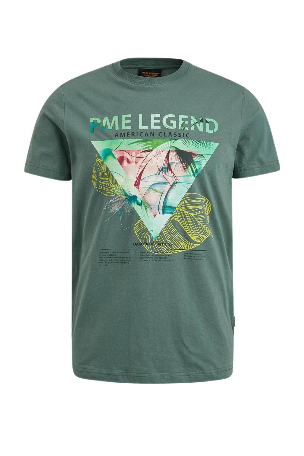 Botsing Temmen seksueel PME Legend regular fit T-shirt met printopdruk groen | wehkamp