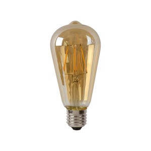 ST64 - Filament lamp - Ø 6,4 cm - LED Dimb. - E27 - 1x5W 2700K - Amber