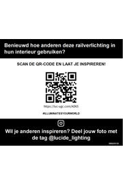 thumbnail: Lucide TRACK FLORIS Railspot - 1-fase Railsysteem / Railverlichting - 1xGU10 - Zwart (Uitbreiding)